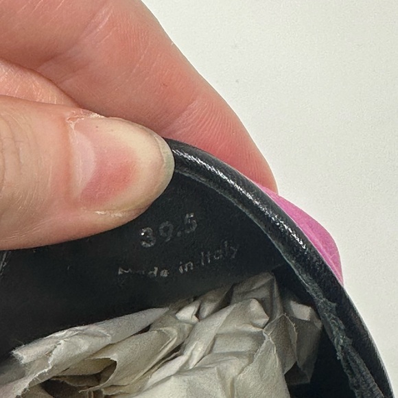 Celine skater shoes in satin magenta color size 39.5/8.5 - Picture 6 of 9